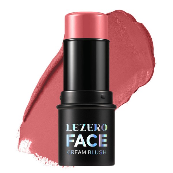 Blush Stick, Multi-use Blush Stick for Cheeks, Eyes, Lips, Silky