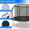 Simple deluxe 40"/48" Mini Trampoline Fitness Rebounder, 330LBS Foldable Exercise