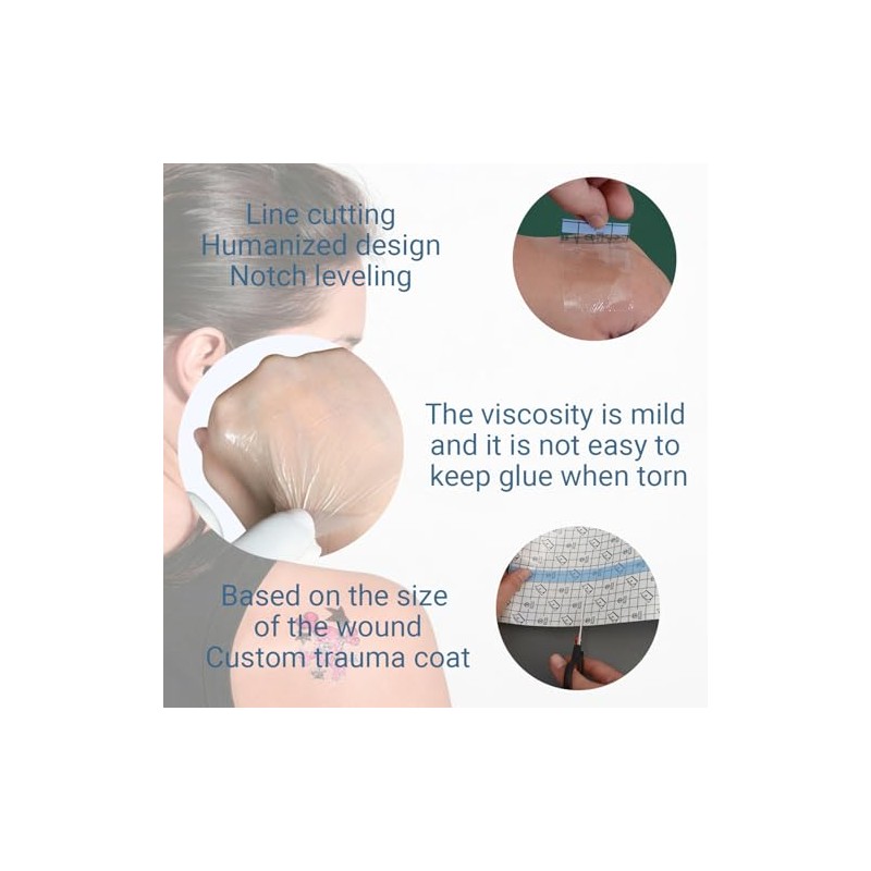 Premium Tattoo Aftercare Bandage - 15cm x 2m Second Skin