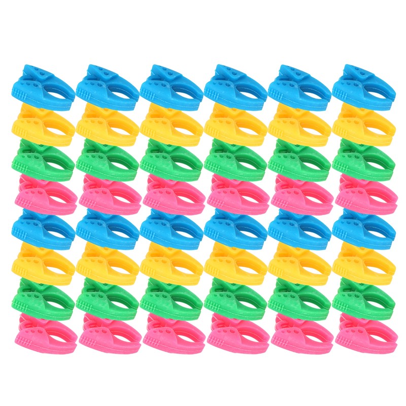48Pcs Clamp Thread Saver Organizing Silicone Bobbin Clip Spool Sewing