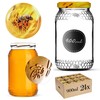 KADAX Honey Jars, 900 ml, Preserving Jars with Fi82 mm