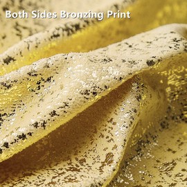 Deeprove 12 x 20 Throw Pillow Cover Oblong, Both Sides Metallic Sparkle Gold Foil Print, Decor Soft Velvet Hidden Zipper Closure Accent Pillow Cushion Case for Sofa, Lumbar, Rectangle 1 Pack, Beige