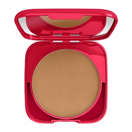 Rimmel Lasting Finish Buildable Coverage Poeder Foundation - 008 Soft Beige