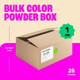 Holi Color Powder Bulk by Chameleon Colors - Green - 25 lbs. Pure, Authentic Fun - Perfect for a Color Run, 5k, Festival, Party or any Other Event You Want to Make Colorful.