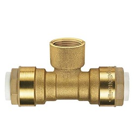 ITAP-FIT -IT635B012015 Brass Connector Tee for Copper Pipe Diameter 15 mm x 1/2 Female - DVGW