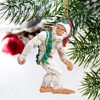 Design Toscano Bigfoot The Abominable Snowman Yeti Holiday Ornament, White,Christmas