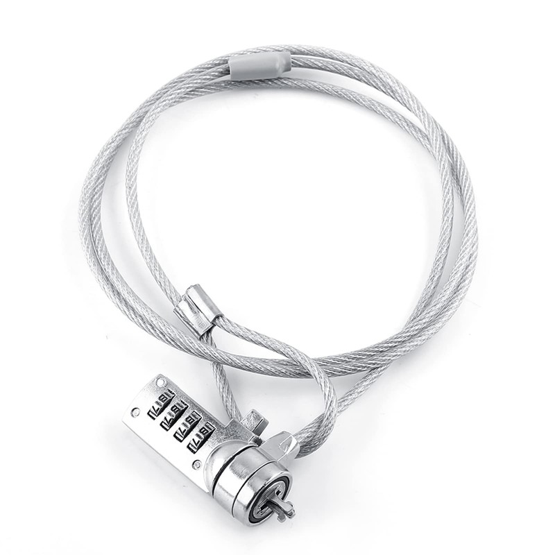 Acogedor Candado de Cable para Computadora Portátil, Candado de Cable