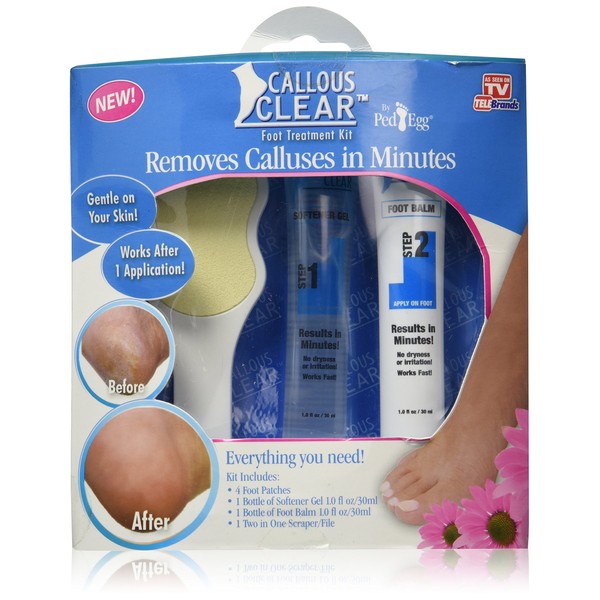 Ped Egg Callous Clear Foot Treatment Kit