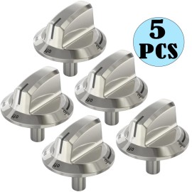 For Frigidaire Paquete de 5 5304504839 5304525746 4960519 Pomo de estufa de gas para Frigidaire
