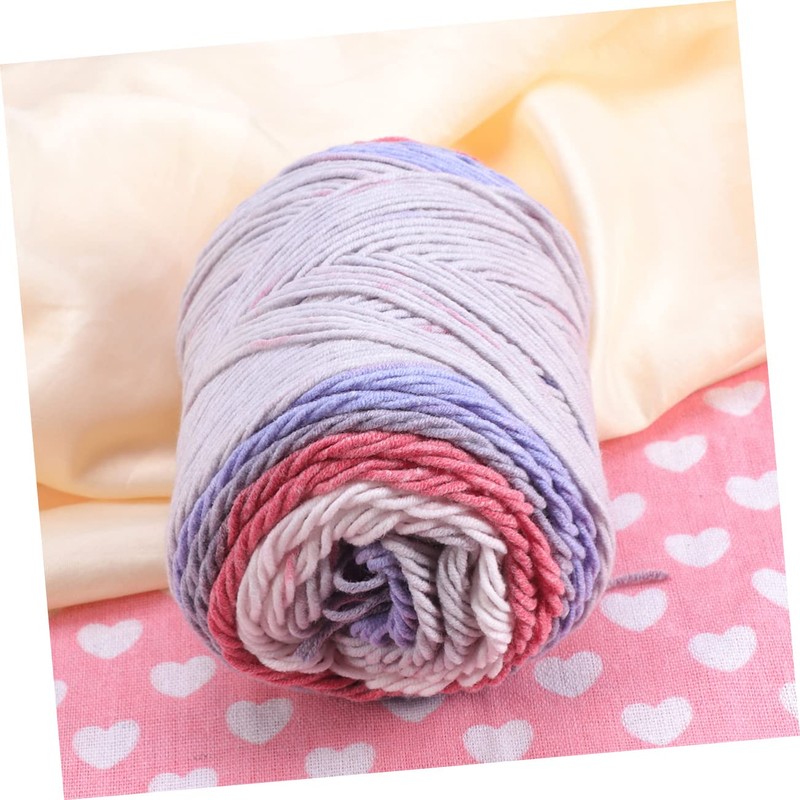 Operitacx Knitting Yarn Woolen DIY Handmade Chunky Knitting Yarn 5