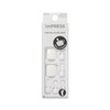 UÑAS POSTIZAS PARA PIES IMPRESS FEEL THE BEAT - KISS