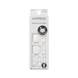 UÑAS POSTIZAS PARA PIES IMPRESS FEEL THE BEAT - KISS