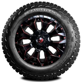 Mastertrack BADLANDS AT All Terrain SUV Light Truck Tire + Road Hazard Warranty Included (LT265/70R18)