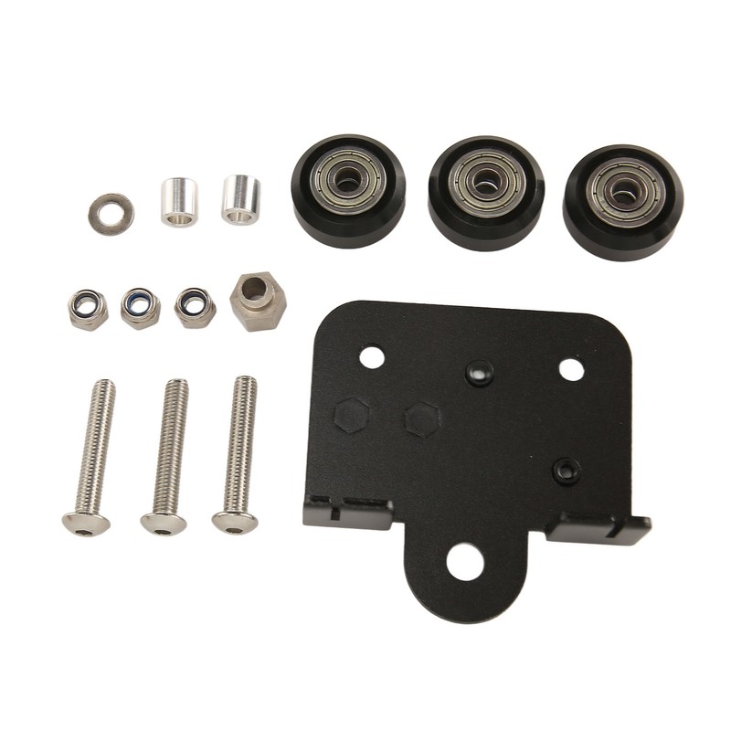 3D Extruder Back Support Plate with Pulley Extruding Backplate for