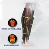 Shin Defender Shin Guards Kids, Slip On Honeycomb Pads with