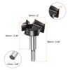 sourcing map Forstner Drill Bit 50mm (2") Tungsten Carbide 3
