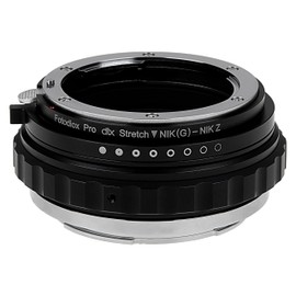 Fotodiox DLX Stretch Adapter Compatible with Nikon G/F Lens to Nikon Z-Mount Cameras – Macro and ND Filter Capabilities