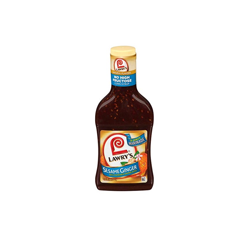 Lawry's, Sesame Ginger Marinade, 12oz Bottle (Pack of 3)