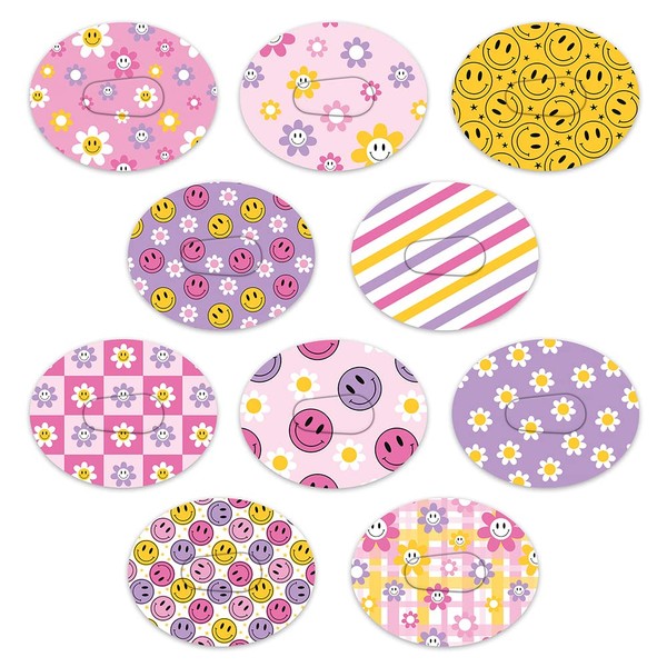 Dexcom Adhesive Mix Design - Adhesive Patches with Split Backing,