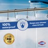 CLOROX Shower Curtain Liner, Premium Lightweight Flexible Waterproof 3g PEVA