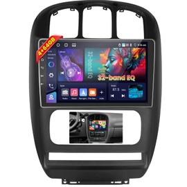 [4G+64G] Inefala for Dodge Caravan Chrysler Town & Country 2001-2007 Android Car Radio Stereo with Wireless Carplay Android Auto, 10 Inch HD Touchscreen with WiFi GPS BT5.0 FM/RDS 32EQ SWC Canbus MIC