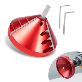 2 in 1 PVC Deburring Tool, Inner-Outer PVC Chamfer Tool, Pipe Deburring Reamer Plumbing Tool for PVC, ABS,CPVC, PP, PE Pipe with OD 0.75" to 3.5", ID 0.92" to 3.89"