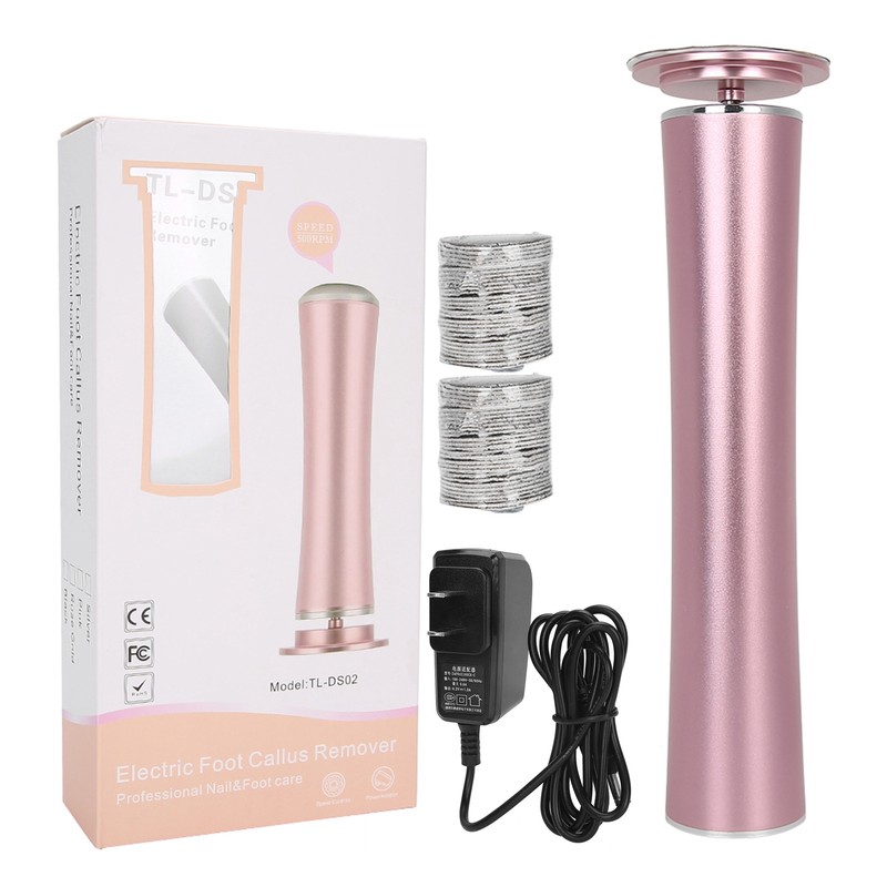 Electric Rechargeable Automatic Callus Remover Foot File Pedicure Tool 100‑240V