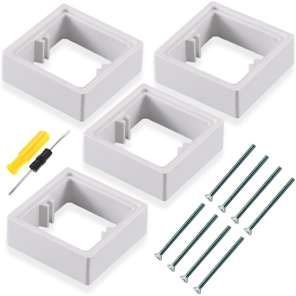 Acmerota Light Switch Surround 30mm Single Socket Spacer Single Light