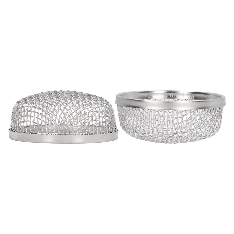 2Pcs RV Water Heater Vent Cover Stainless Steel 2.8in Flying