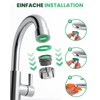 Pack of 10 M24 Mixer Tap Aerator Nozzles with ABS