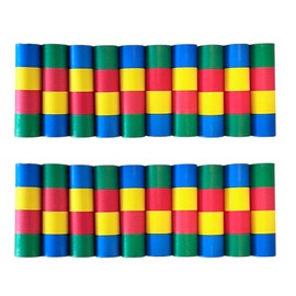 ARKRAFT FSC Certified Paper Streamers Pack of 20 Rotors for Carnival Birthday (P20)