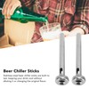 2PCS Beer Chiller Sticks Stainless Steel Beverage Bottle Cooler Cooling