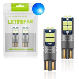 T10 LED Position Lamp T10 LED Canceller T10 LED White Super Bright 10SMD 3030 Chip Equipped with Canceller Built-in CANBUS T10 LED Room Lamp T10 LED License Plate Light 40,000 Hours Roadworthy 12V for