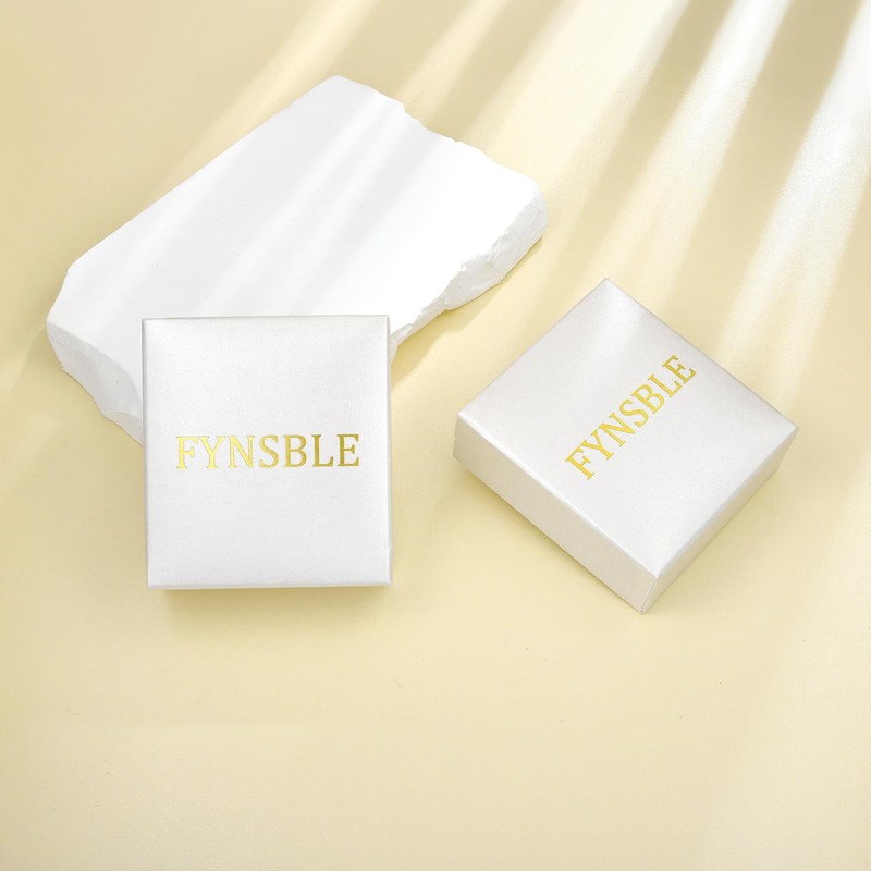 FYNSBLE Infinity Earrings for Women 925 Sterling Silver Dangle Drop