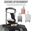 elook Luggage Straps, 2PCS Suitcase Straps, Adjustable Luggage Straps for