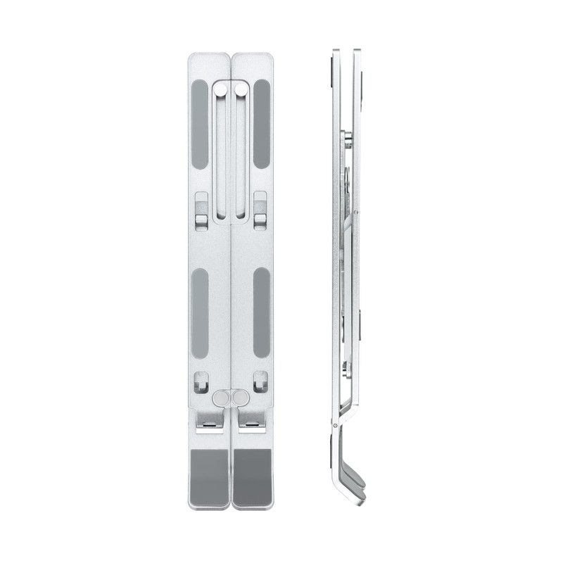 TooQ TQLRS0035-AL - Aluminium Alloy Folding Stand for Laptops, Tablets,