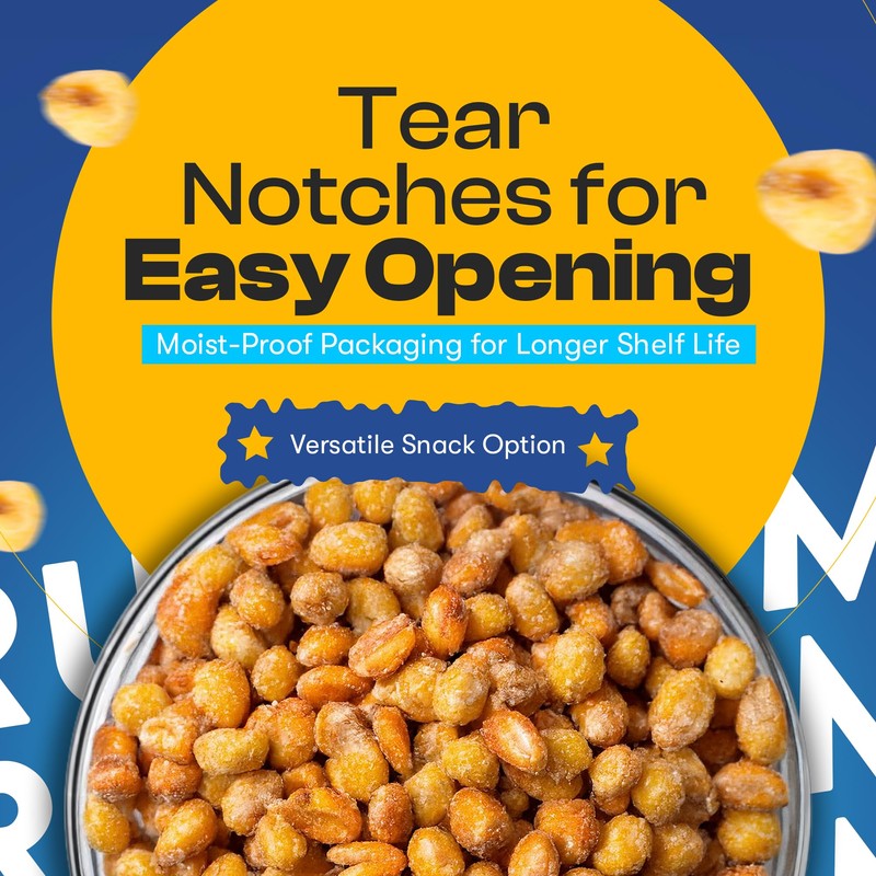 Three Amigos Corn Nuts Suger Free, 100% Vagan, Peanut Free