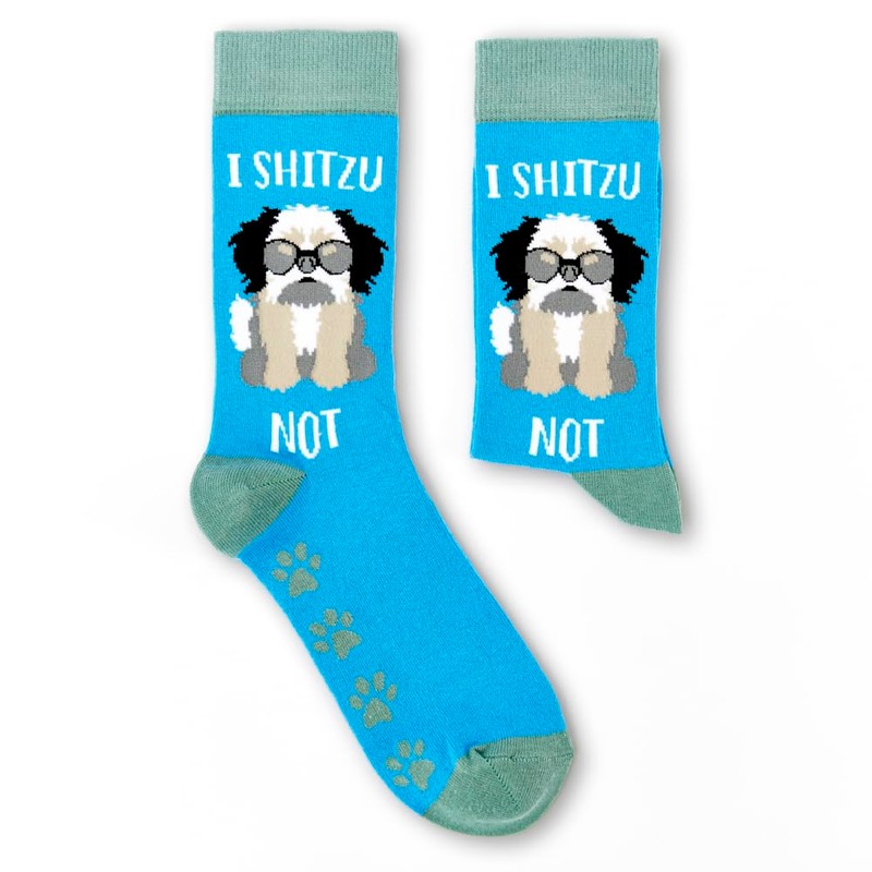 Urban Eccentric Unisex I Shitzu Not Socks | Gift |