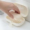 Travel Soapbar Holder Leak Proof,Leakproof Travel Soapbar Dish | Portable