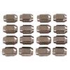 16 Pack of Chrome Lug Nuts 1/2-20 Size Club Car