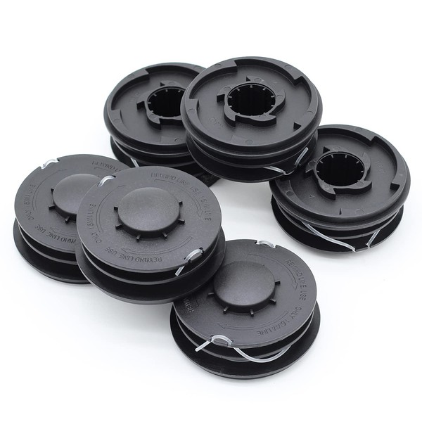 SWNKDG 6 x thread spools suitable for Aldi Gardenline GLR