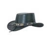 Black Jungle Reedley Leather Hat, Classic Western Hat, Cowboy Hat,