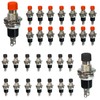 VIBICCK 30pcs SPST momentary Miniature Push-Button switches (Normally Open Type)
