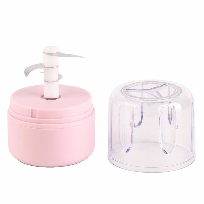 Mini Garlic Chopper Stainless Steel Blade Food Grade Strong Power