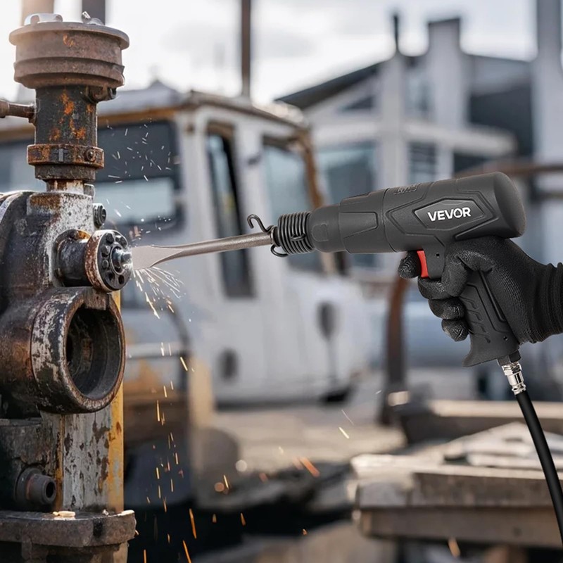 VEVOR Air Hammer, 2500-2700BPM Pneumatic Hammer with 2.76-inch Stroke &