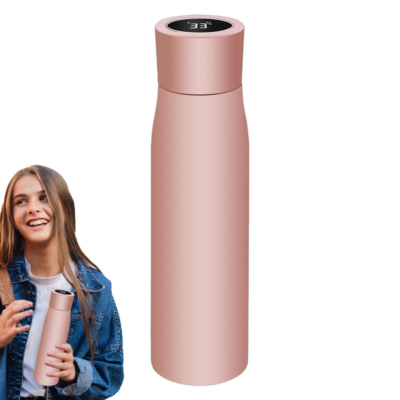 Smart Water Bottle - Temperature Display LED Thermal Bottle with