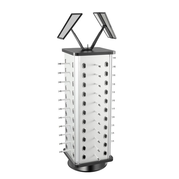 44 Pairs Glasses Sunglass Display Stand Holder, 360° Rotating Optical