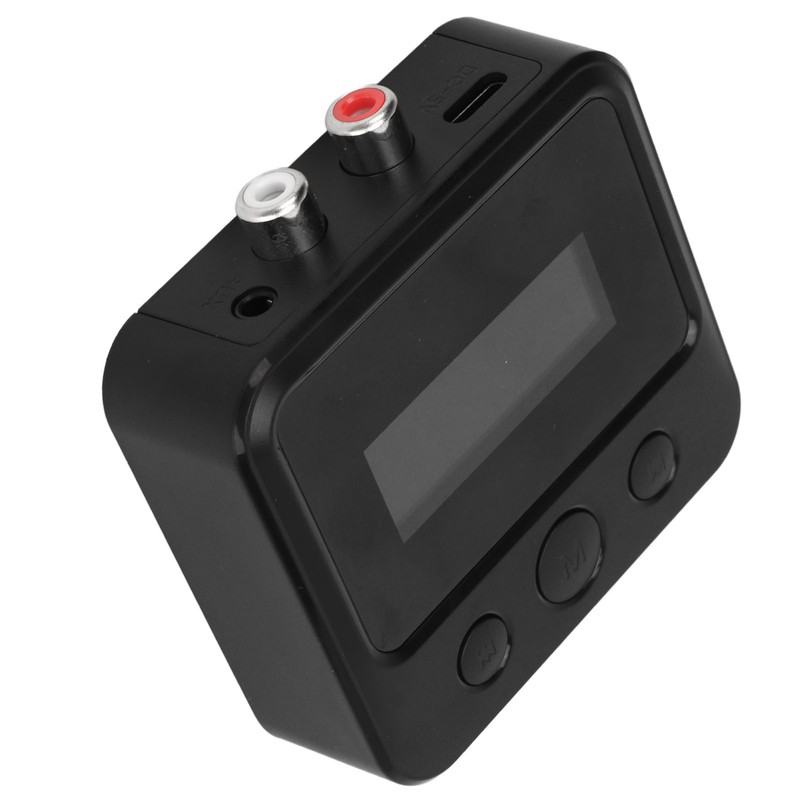 Bluetooth5.0 Receiver Transmitter 3.5MM Clear Screen Wireless Stereo Adapter for