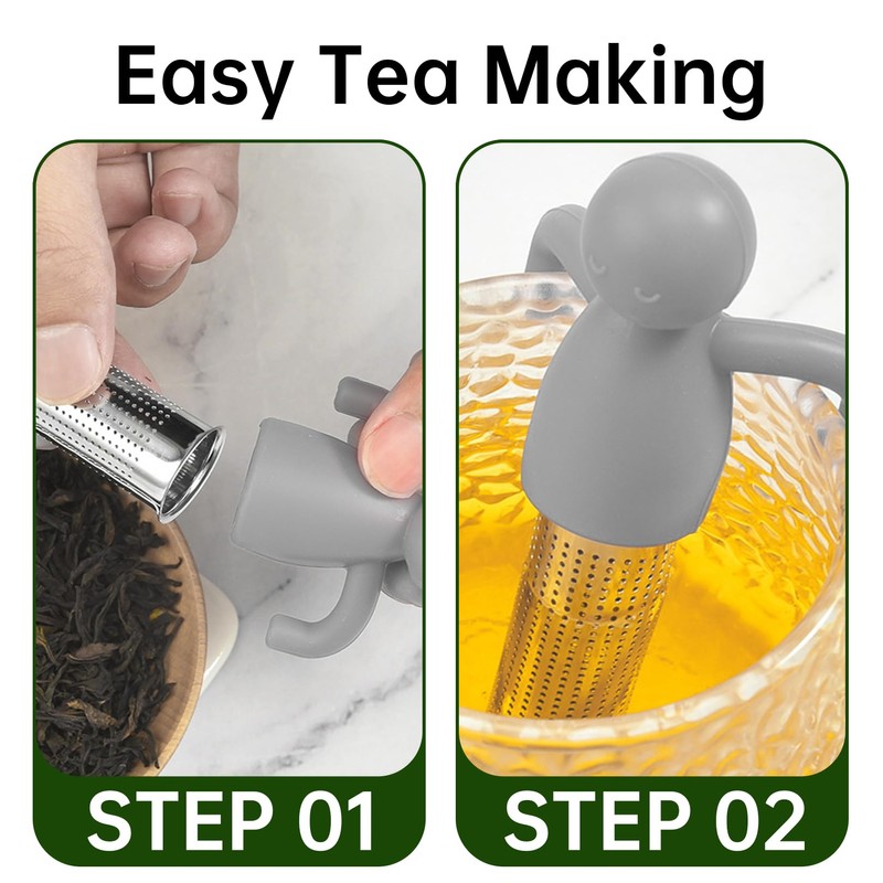 Pack of 2 Tea Strainers for Loose Tea, Tea Strainer