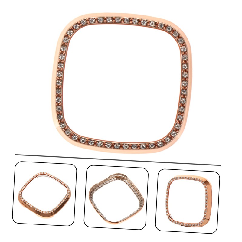 OSALADI 1pc Smart Watch Screen Protector Case Electroplating Protective Cover